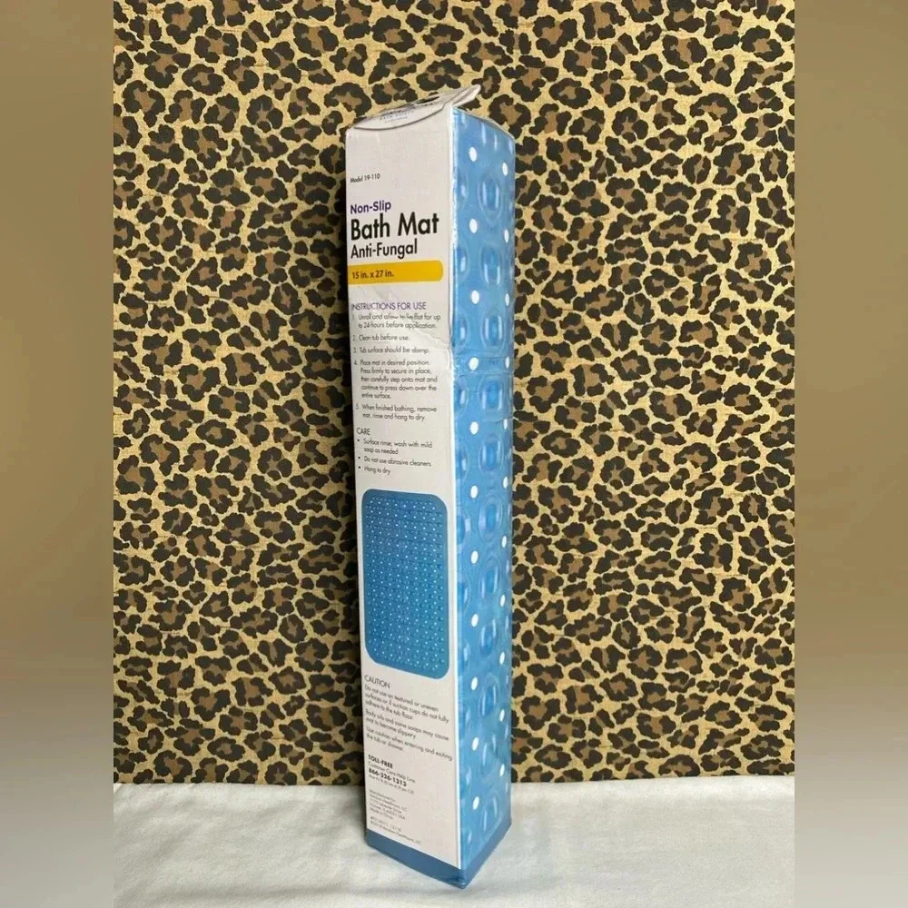 🦋B2G1🦋THERACARE NON-SLIP Bath Safety Mat ANTI FUNGAL | 15x27 |